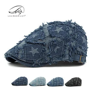 New Duckbill Hat for Men Spring Summer British Retro Fashion Plaid Casual Painter Hat Women's Beret