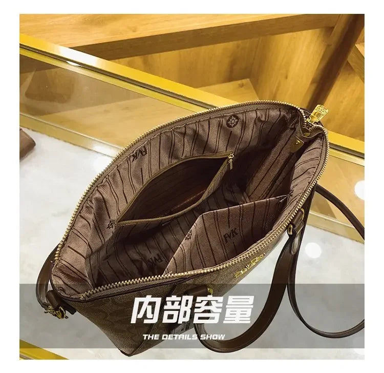 Vintage Original Textured Diaper Bag Square Satchel Women Luxury Purse Handbag Messenger Elegant Classic