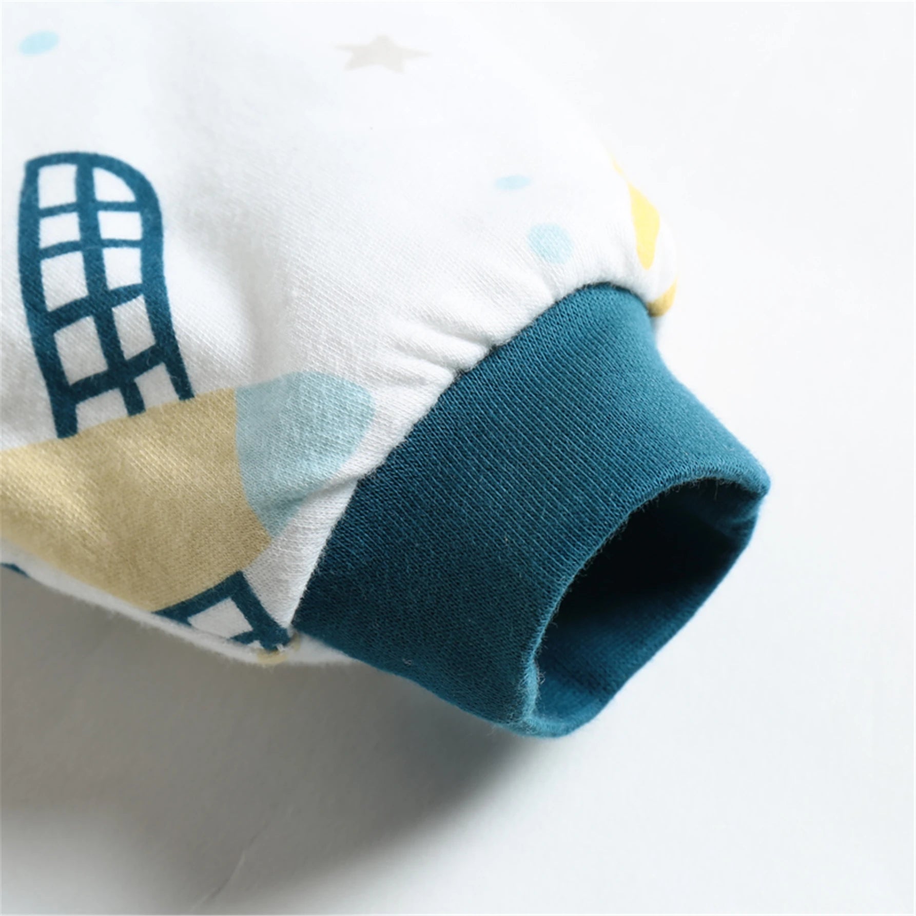 2.5Tog Spring and Autumn Thin Baby Sleeping Bag U-Shaped Cartoon Pure Cotton Kidsren's Sleeping Bag Anti-Kick Quilt 0-3Y Baby Sleeping Bag