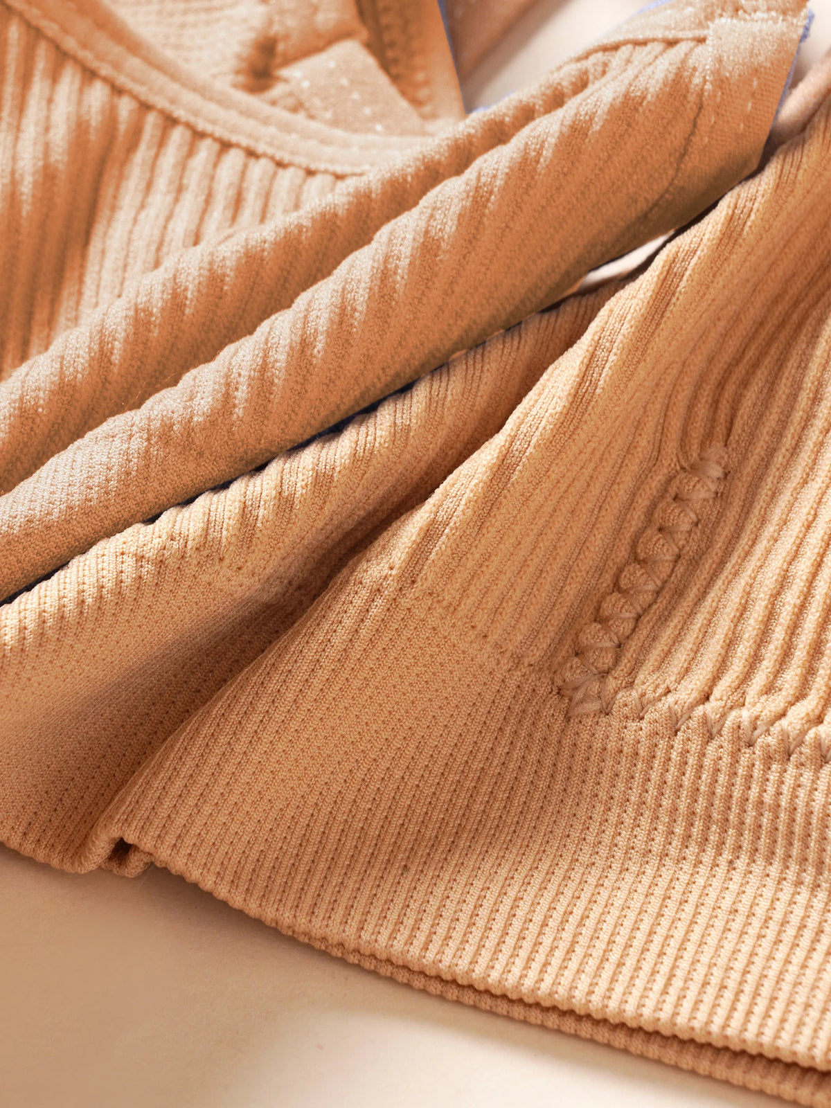 Maternity Bra With Seamless Stripes For Comfort And High Elasticity, Four Seasons, Natural Colors