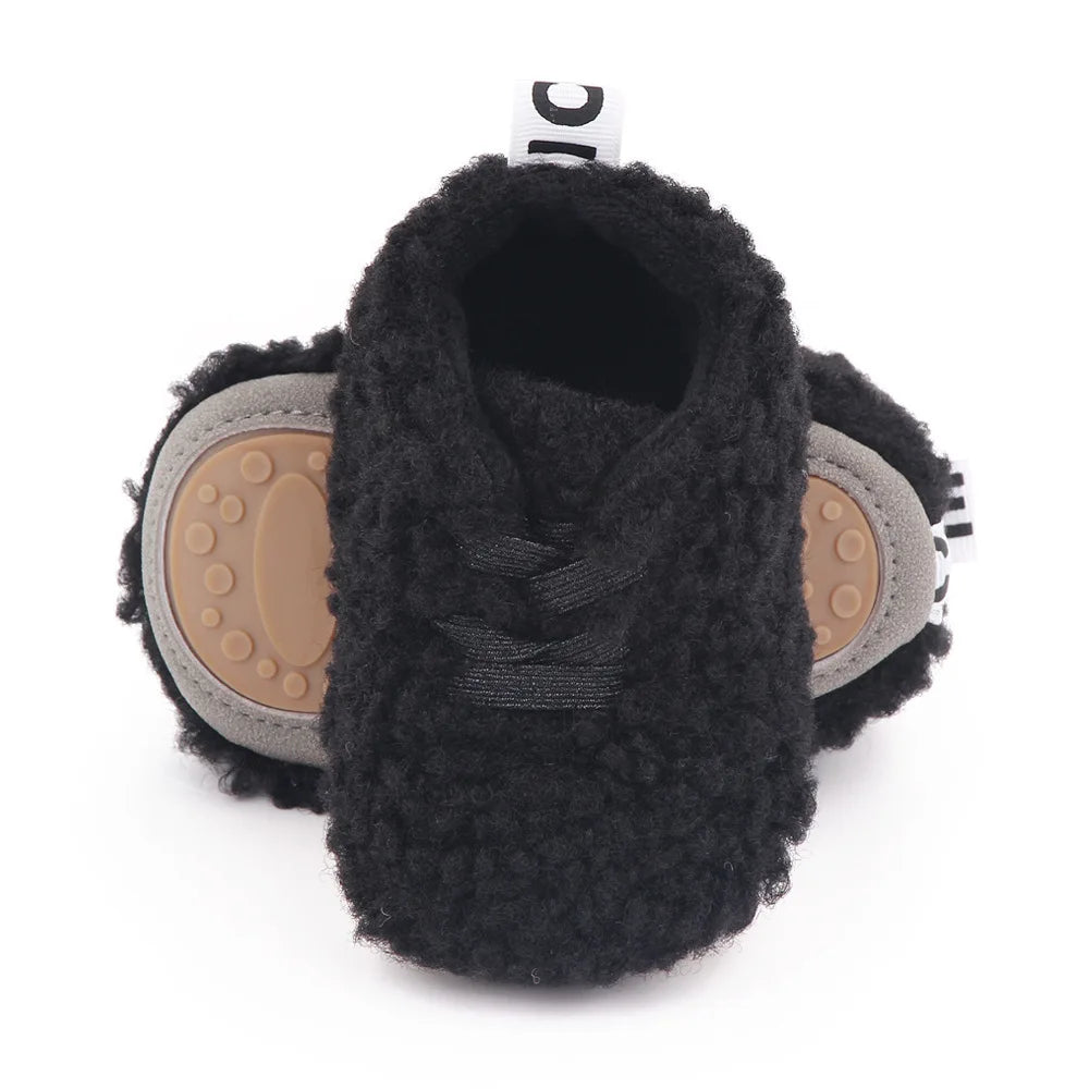Baby Winter and Autumn Style Multiple Choices High Quality Soft Cotton Warm and Plush Toddler Shoes Anti-slip Sole Prewalking