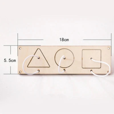 New Kindergarten Montessori Busy Board Hourglass Puzzles Educational Toy Model HGB01