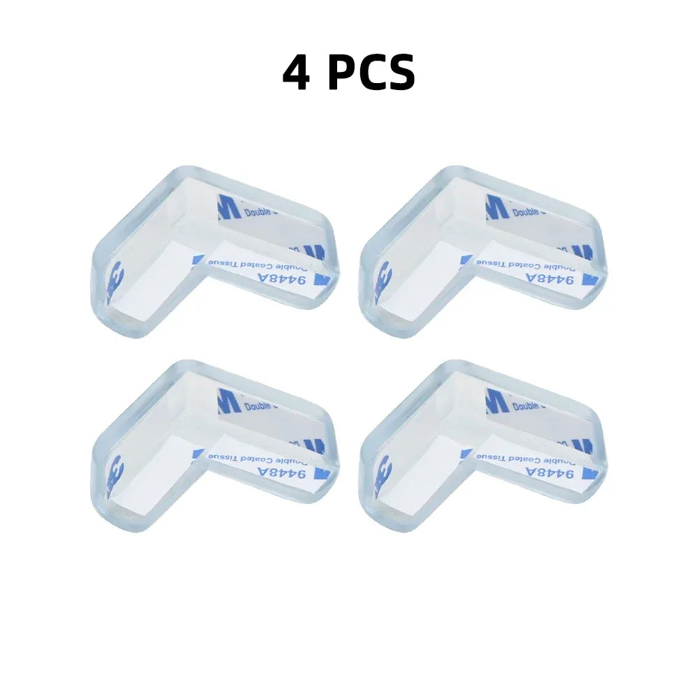 Table Corner Protectors For Baby Furniture Transparent PVC Edge Guards Anti Collision Covers 2-3cm