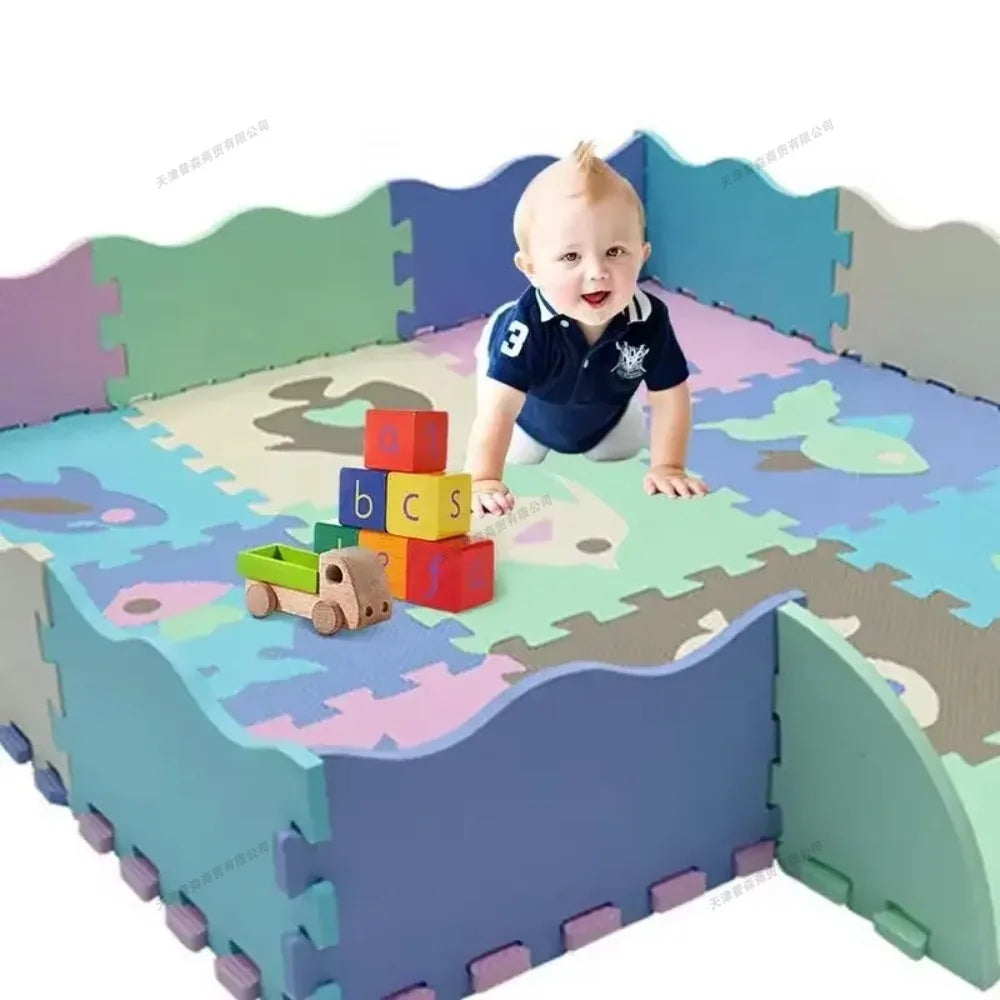 EVA Foam Baby Play Mat Soft Baby Playground Rugs Baby Toys Kids Puzzle Educational Toys Children's Room Floor Protector Carpets