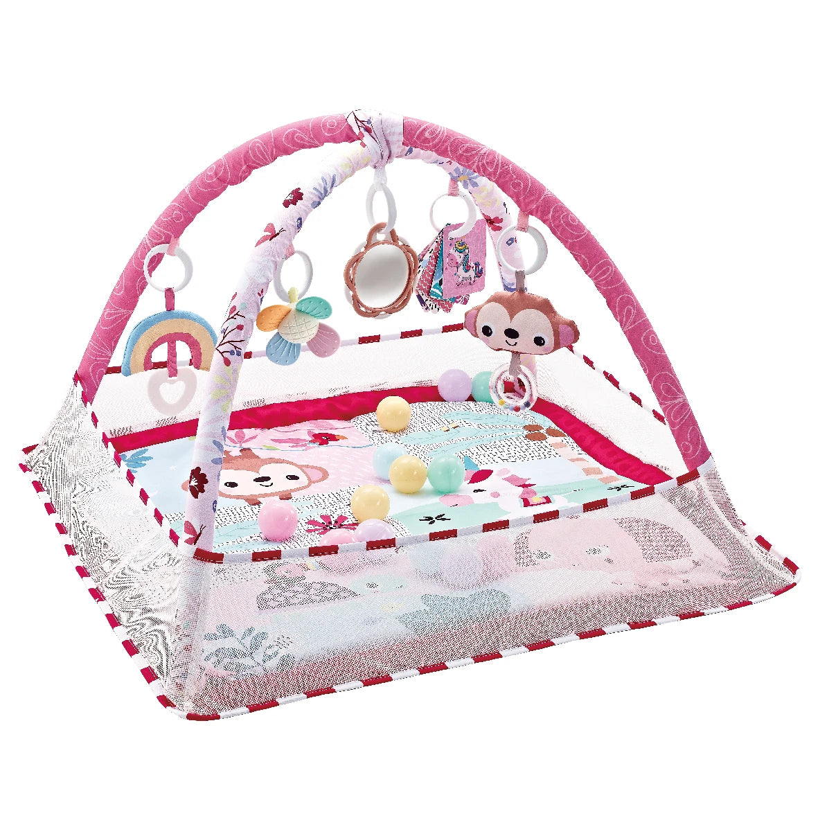 Baby Enlightenment Game Mat Crawling Blanket Early Education Activity Gym Multifunctional Fence Fitness Frame Toys