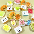 Simulated Food Toy PU Slow Rebound Decompression Toy Slow Rising Squishy Mini Bread Gift Decompression And Release Tool