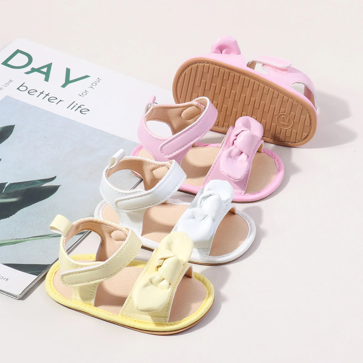 Summer 2025 Best-Selling New Baby Bow-Style Sandals - Perfect For Baby's Breathability And Learning To Walk
