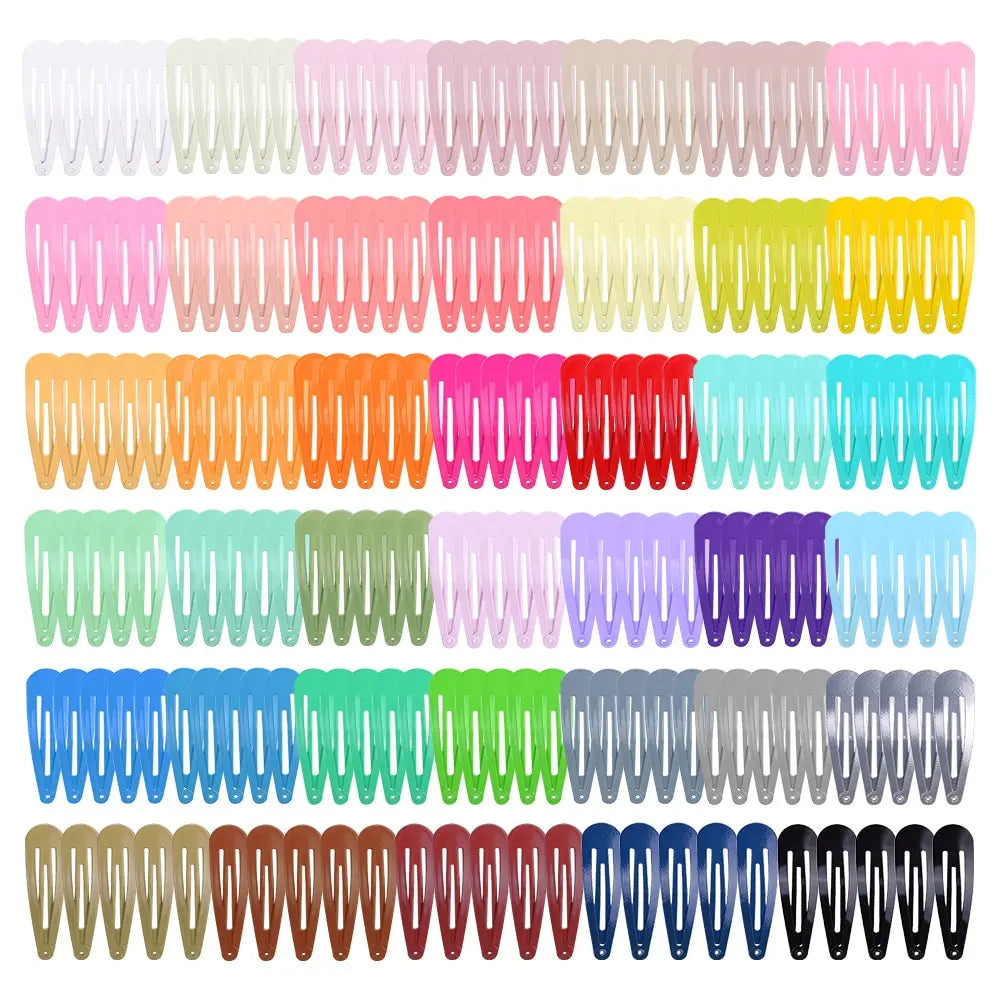 80pcs/set Colorful Glossy BB Hair Clips for Girls Y2K Baking Lacquer Water Drops Hairgrip Barrettes Princess Hair Accessories