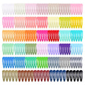 80pcs/set Colorful Glossy BB Hair Clips for Girls Y2K Baking Lacquer Water Drops Hairgrip Barrettes Princess Hair Accessories