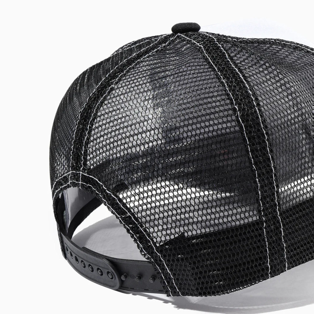 Elk Embroidery Duckbill Cap for Women, Sun Protection Wide Brim Baseball Cap, Adjustable Mesh Cap, Export Ready Stock Hat