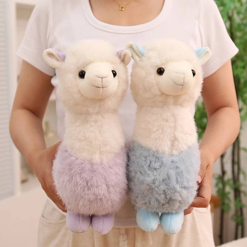 Hot Sale 30cm New Alpaca Plush Toy 3 Colors Cute Animal Doll Soft Cotton Stuffed Doll Home Office Decor Kids Girl Birthday Gift