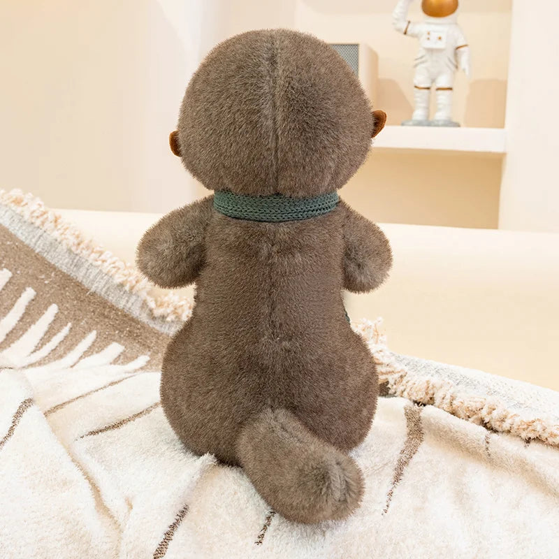 26cm Otter Animal Soft Doll Throw Pillow Funny Simulation Toy for Office And Home Decor Ideal Baby Birthday Or Christmas Gift