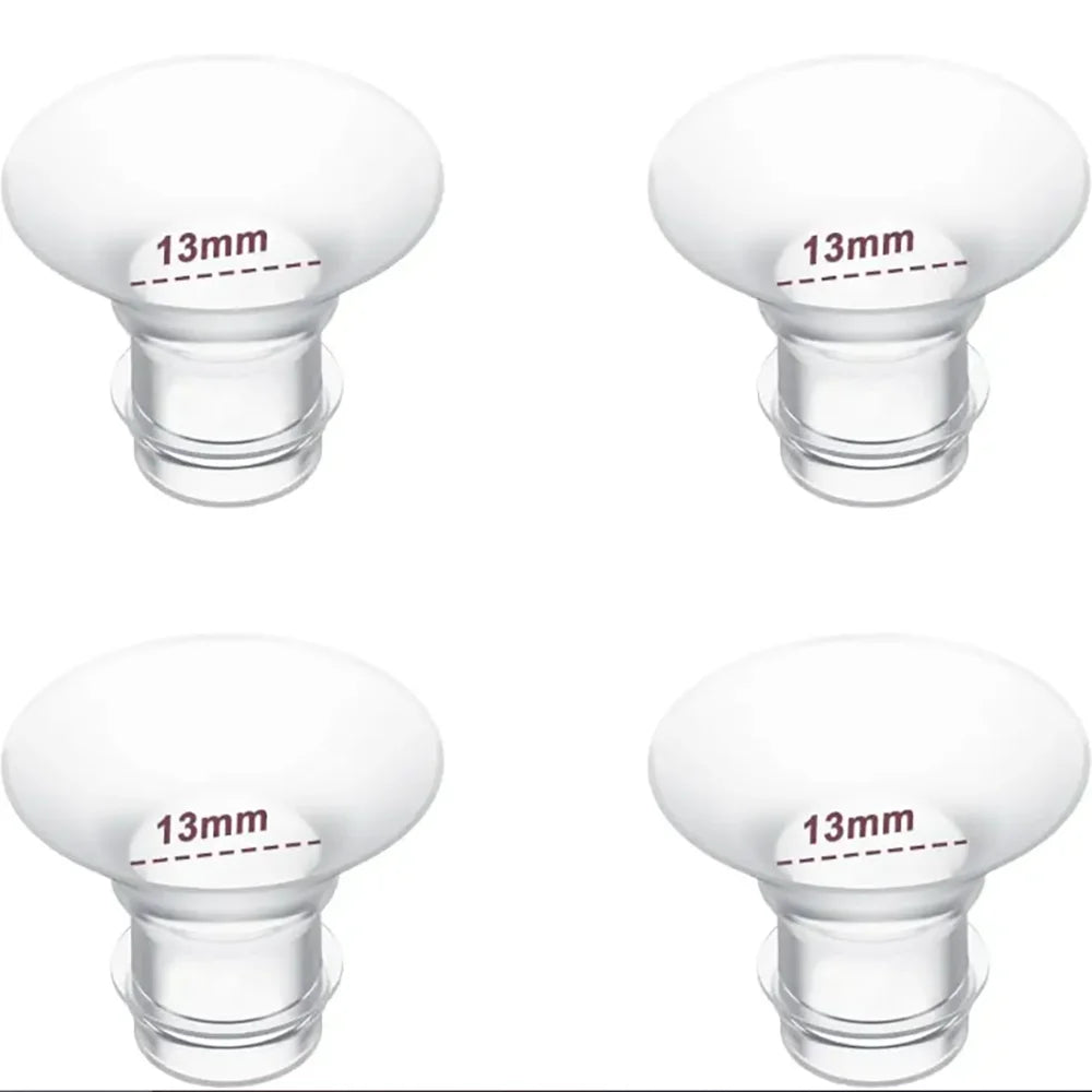 BornBL Silicone Flange Inserts Shield Nipple Tunnel Narrow Connector Feeding Essential Compatible With Most Breast Pumps