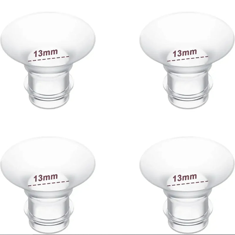BornBL Silicone Flange Inserts Shield Nipple Tunnel Narrow Connector Feeding Essential Compatible With Most Breast Pumps