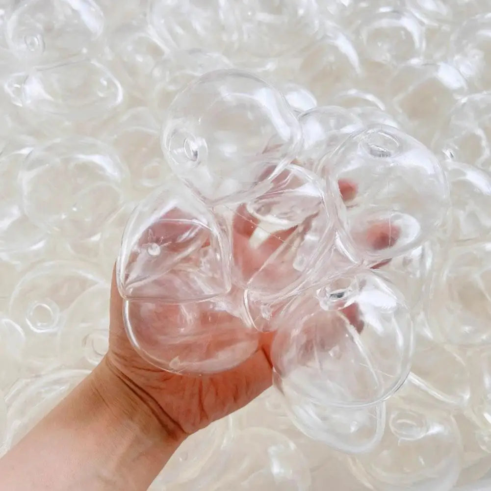 DIY Empty Ball Shell for Handmade Squishy Toy Clear Soft Rubber Skin for Maltose Squeeze Ball Creative Stress Relief Toy