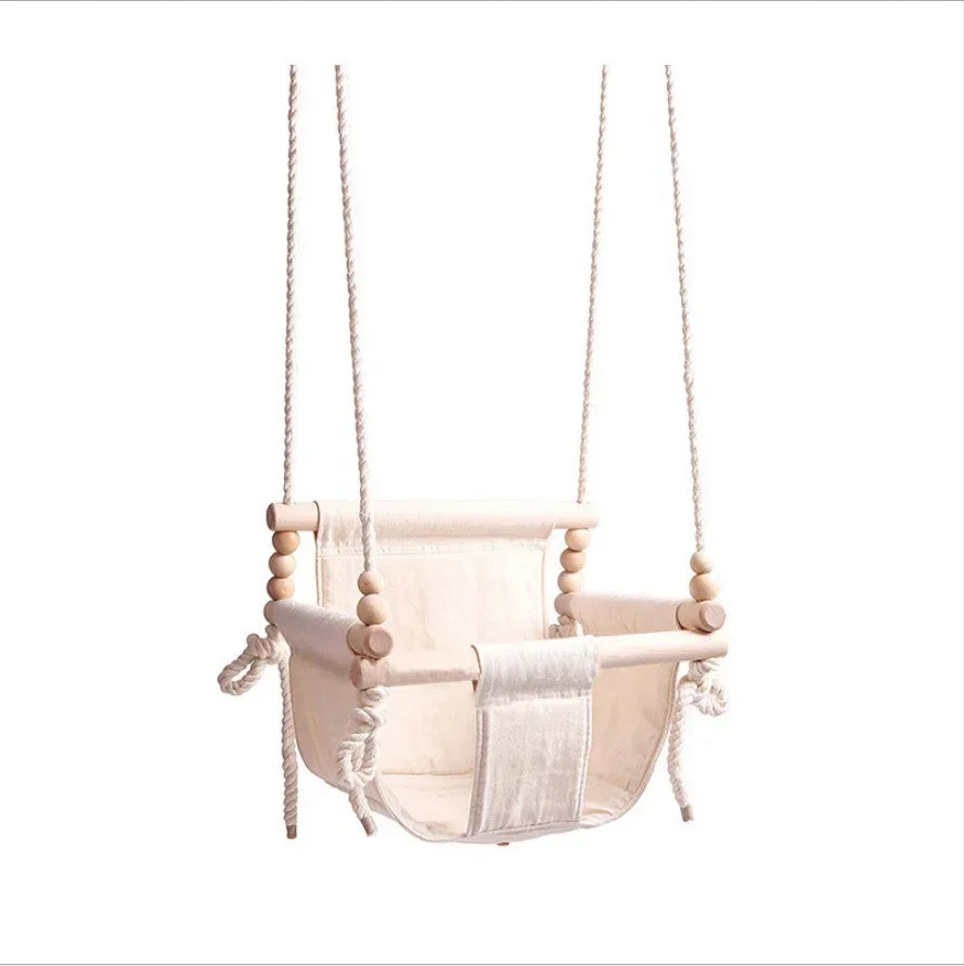 Baby Swing Ins Style Infant Household Indoor Hanging Chair Baby Small Hanging Basket Swing Cloth Rocking Chair Photography Props