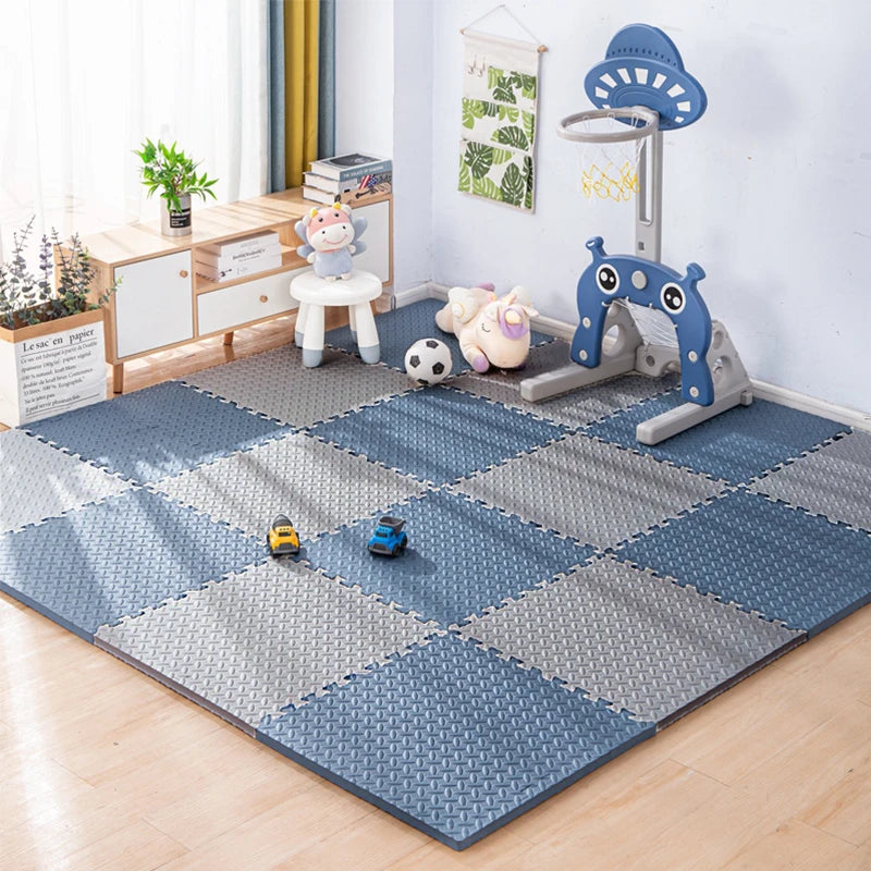 YIMINYUER Puzzle Mat Tiles Foam Baby Play Mat 1cm Thick Non Toxic BPA Free Floor Padding for Kids