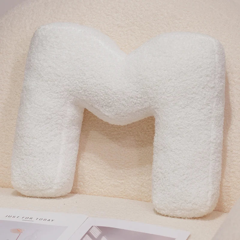 Cozy English Letters Pillow 26 Letter Alphabet Cushion for Kids Learning Classroom Toy