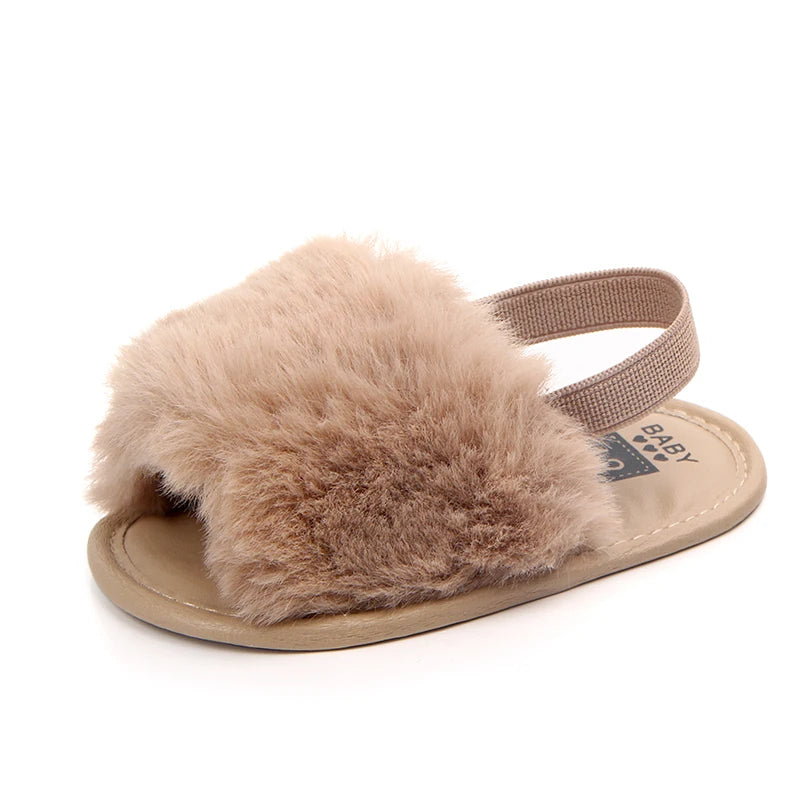 Baby Winter Soft Slipper For 0 To 18 Months Non Slip Plush Warm Shoes For Boys And Girls Model 2024