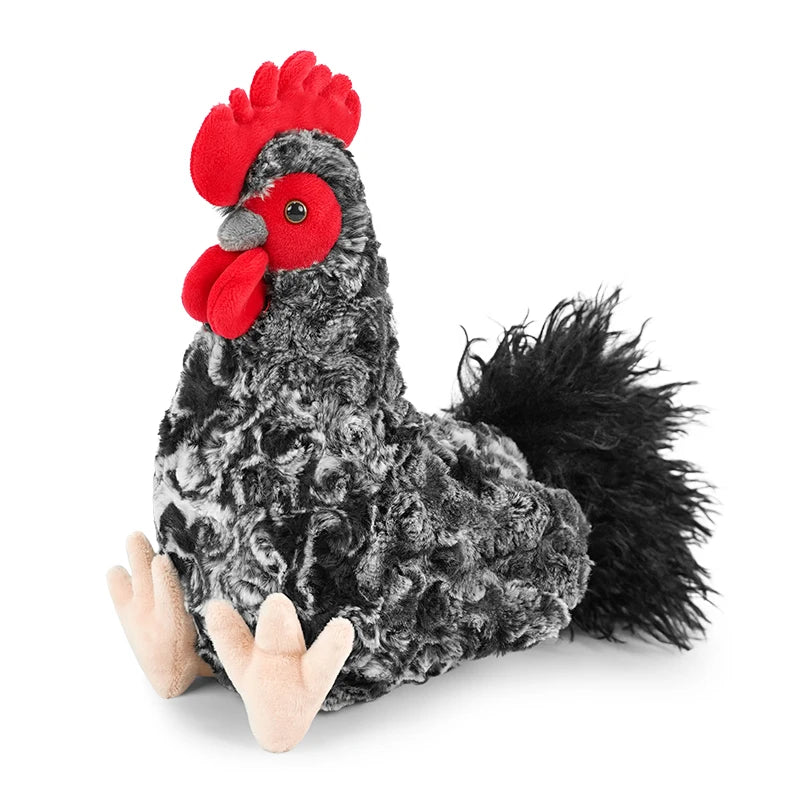 Chubby Rooster Hen Plush Pillow Simulation Animal 2026 Model Huggable Soft Toy Lifelike
