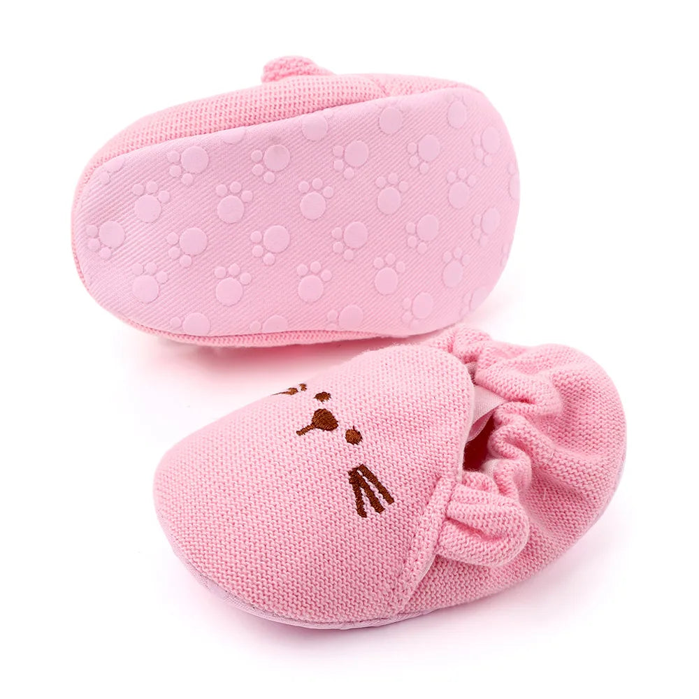 2025 Hot Selling Baby Boys And Girls First Walking Indoor Outdoor Toddler Shoes With Cute Design And High Quality Cotton Sole