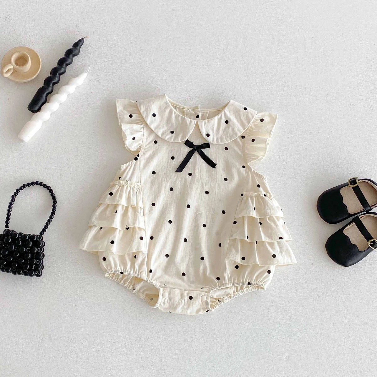 Baby One-Piece Dress - Korean Style - Girls' Summer Dress Without Sleeves - Lightweight and Stylish - Suitable for Summer