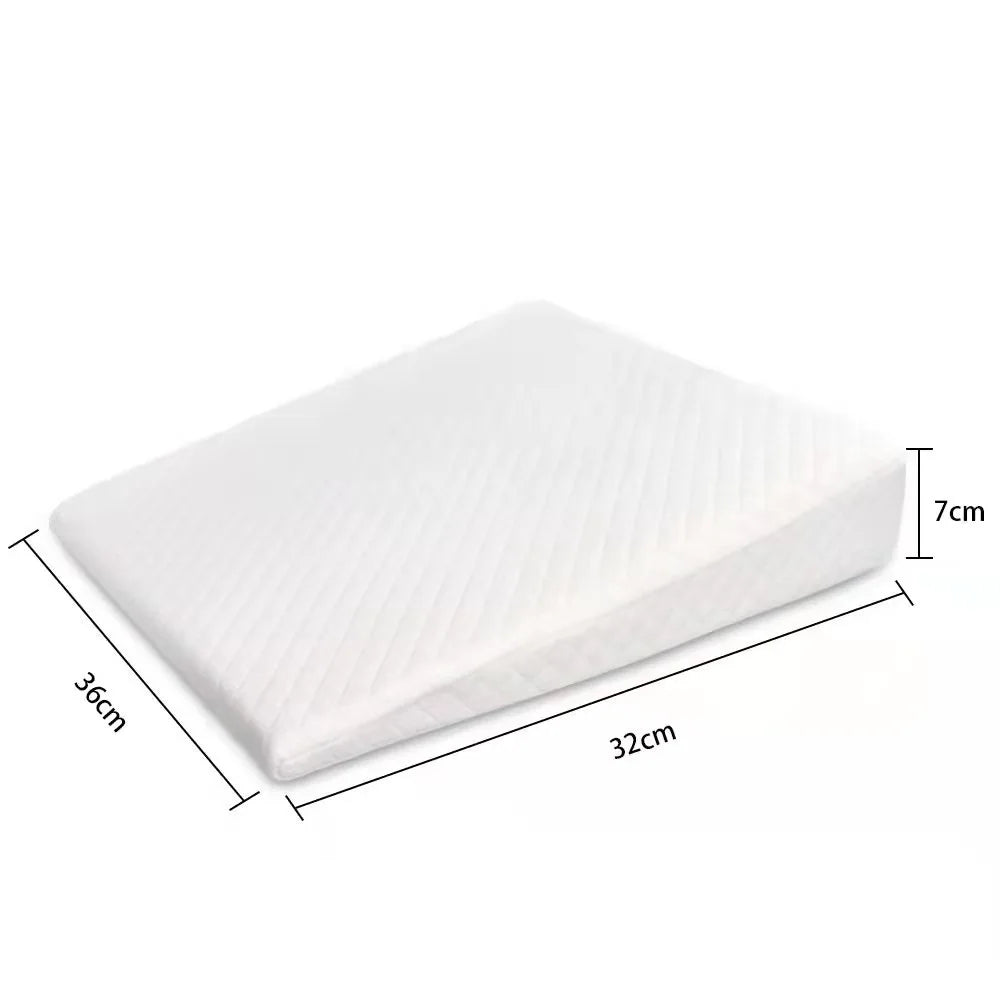 Baby Kawaii Anti Spit Milk Slope Cushion Pillow For Newborns Side Feeding Anti Choking Breathable Infant Accessory