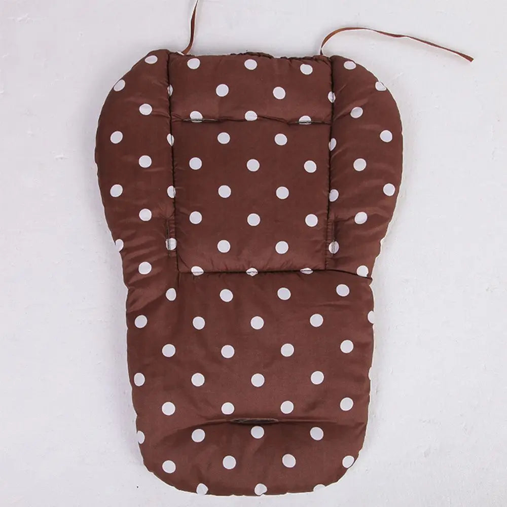 Universal Chair Pad Baby Warmer Cotton Cart Mat Dot Liner Stroller Mat Stroller Cushion Stroller Accessories Cotton Mat
