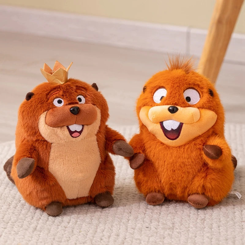 2026 New Hoppers Tom Lizard Plush Doll Anime Peripherals King George Mabel Loaf Beaver Plushie Stuffed Toys Soft Toy Collectible