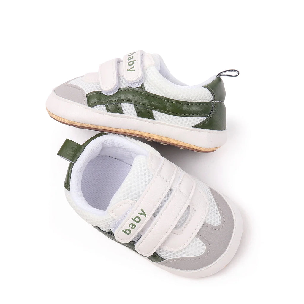 New Fashionable Design Spring And Autumn Baby Unisex Pre-walking Indoor Outdoor Toddler Shoes With Comfortable And Soft Sole