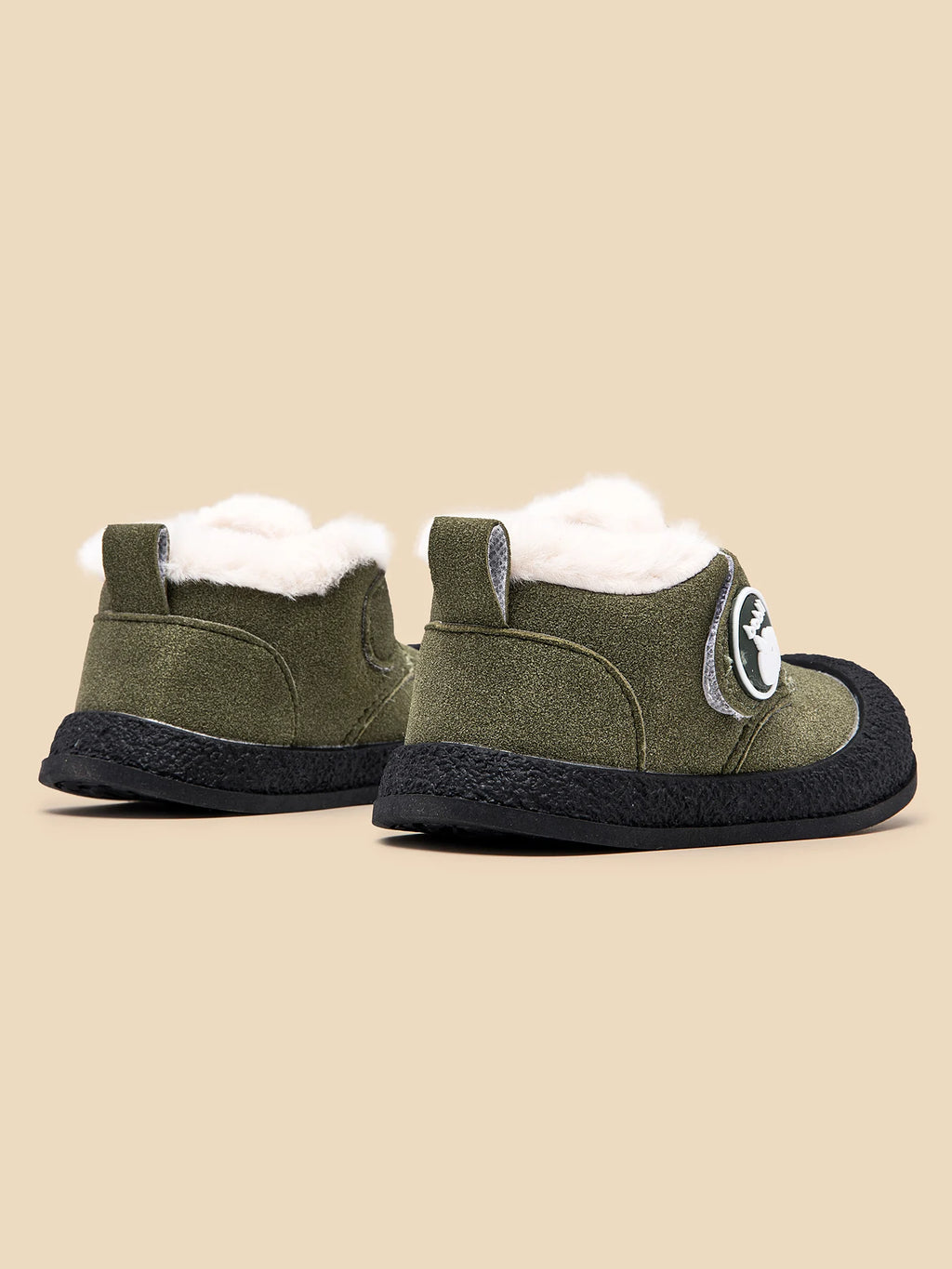 Hot Sale Winter Baby Boys And Girls First Walking Outdoor Toddler Cotton Shoes For 0-3Y High Quality Fleece-lined Design