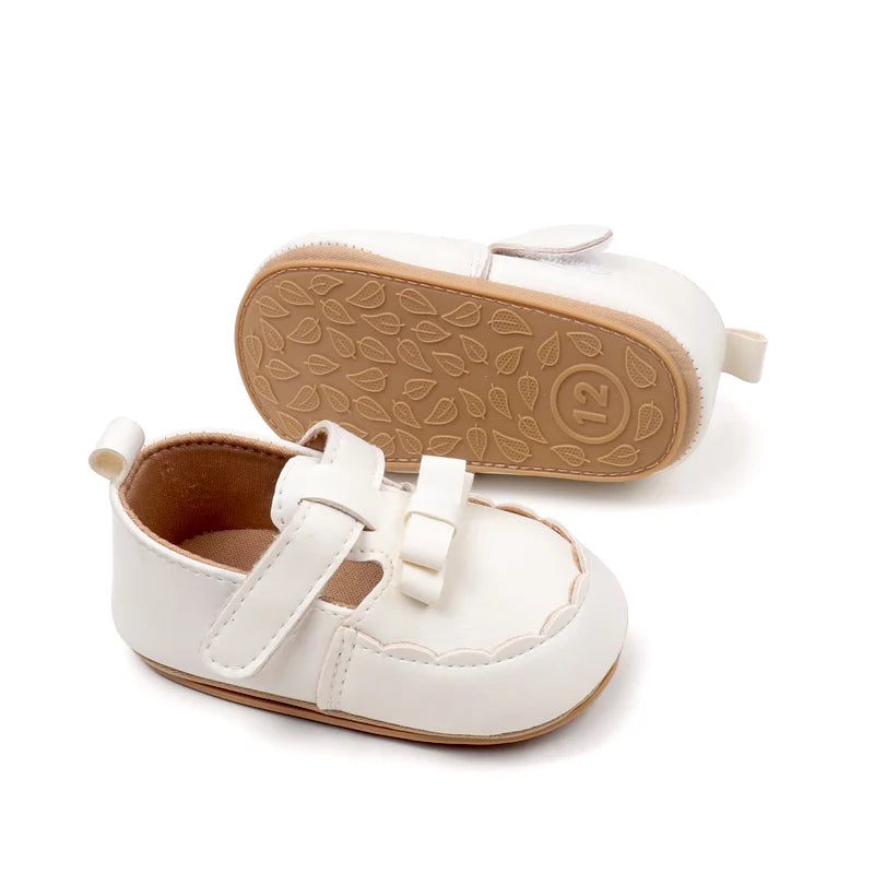 Hot Sale Spring and Autumn Baby Girl Princess Fashion Design Anti Slip Shoes Hign Quality Breathable Toddler Shoes First Walkers