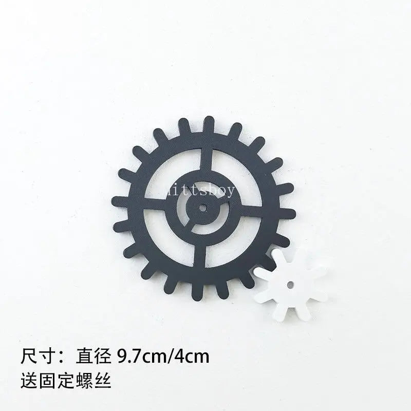 DIY Montessori Busy Board Accessory Wooden Hourglass Gear Skidway Puzzle Toy MB01 For Children