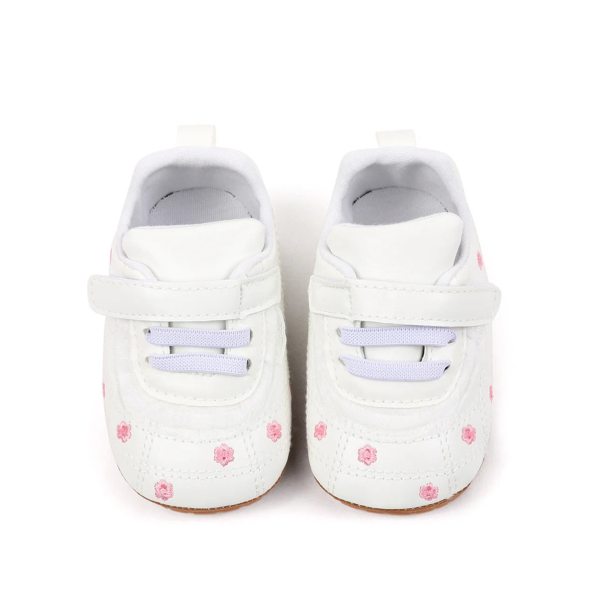 Baby Boys And Girls First Walking Toddler Shoes High Quality Baby Sneaker For 0-18 Months Spring And Autumn Soft TPR Sole