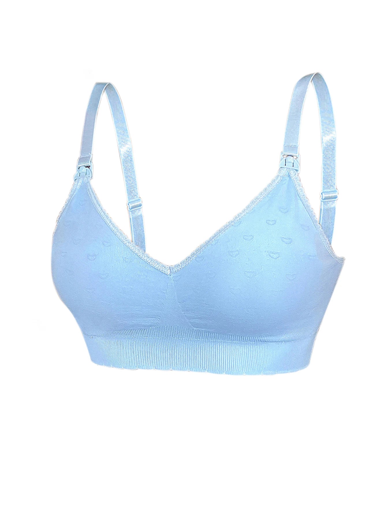 Pregnant Women'S Nursing Bra With No Scars Or Steel Rings, Comfortable At Home, Front Opening And Convenient Nursing Bra