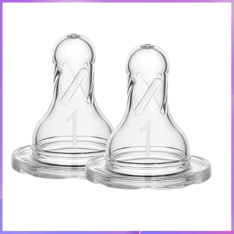Dr. Brown's Standard mouth nipple/Newborn/each stage of baby nipples/Food grade silicone nipple