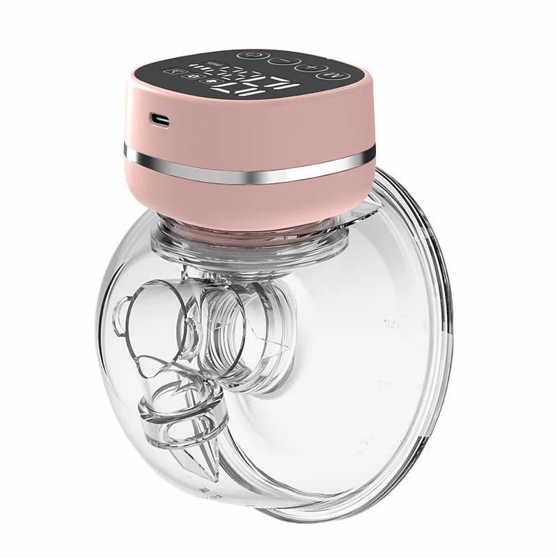 Upgrade Wearable Breastfeeding Pump Wearable Breast Pump Household Electric Breast Pump Handsfree Comfort Milk Collector 5 Modes