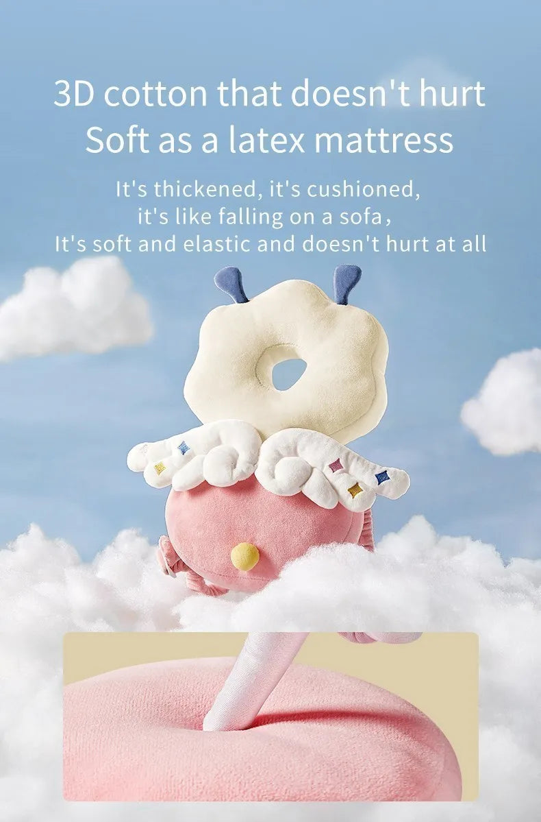 AIBEDILA Newborn Head Back Protector Baby Protect Pillow Learn Walk Headgear Prevent Injured Safety Pad prevention Fall Pillows