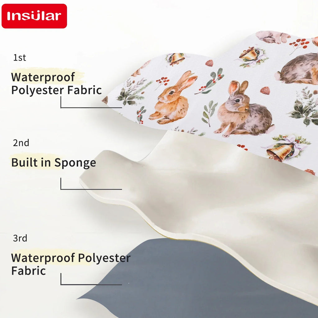 INSULAR Baby Nappy Changing Cushion Fordable Storage Bags Waterproof Kids Washable Mattress Mother-Infant Care Products