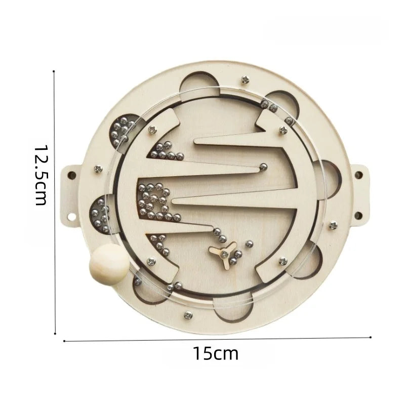 DIY Montessori Wooden LED Busy Board DMB LED 01 For Early Education And Hand Eye Development