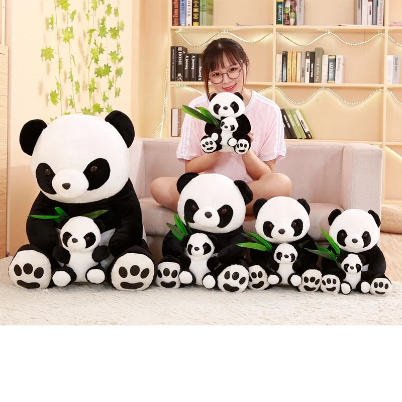 Hot Nice birthday Soft cloth Toy kids baby Lovely Bear Plush Panda Present Doll Stuffed Animals Cute Cartoon Pillow