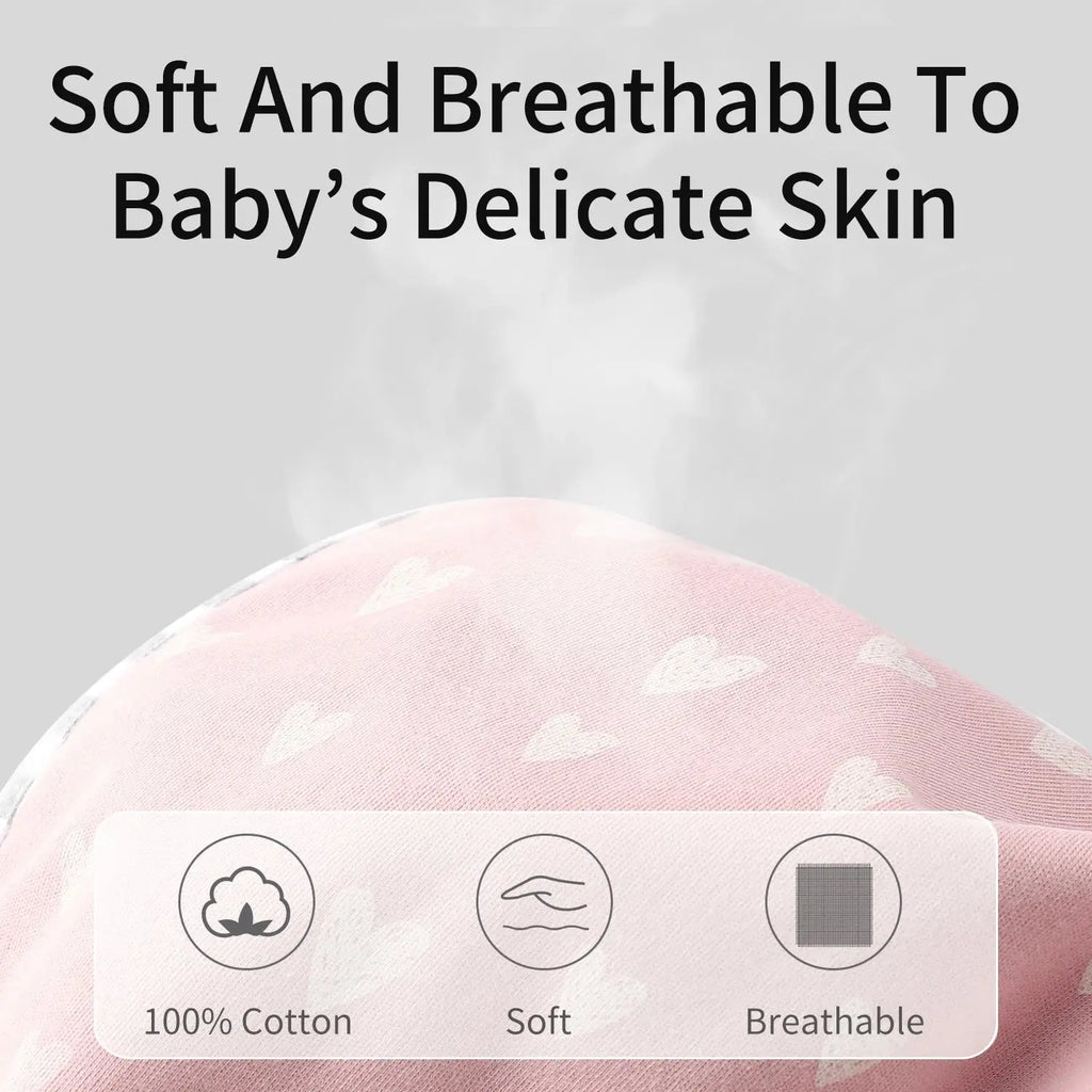 INSULAR Infant Hugging Blanket Comfortable Baby Soft Sleeping Bag Surrender Type Newborn Sleep Sack Anti-startle All Cotton 0-1Y