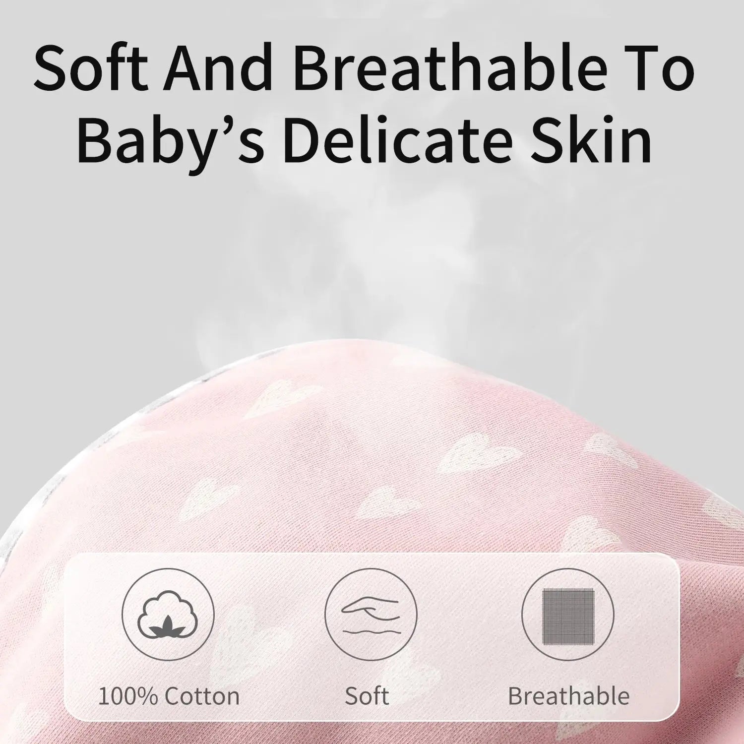 INSULAR Infant Hugging Blanket Comfortable Baby Soft Sleeping Bag Surrender Type Newborn Sleep Sack Anti-startle All Cotton 0-1Y