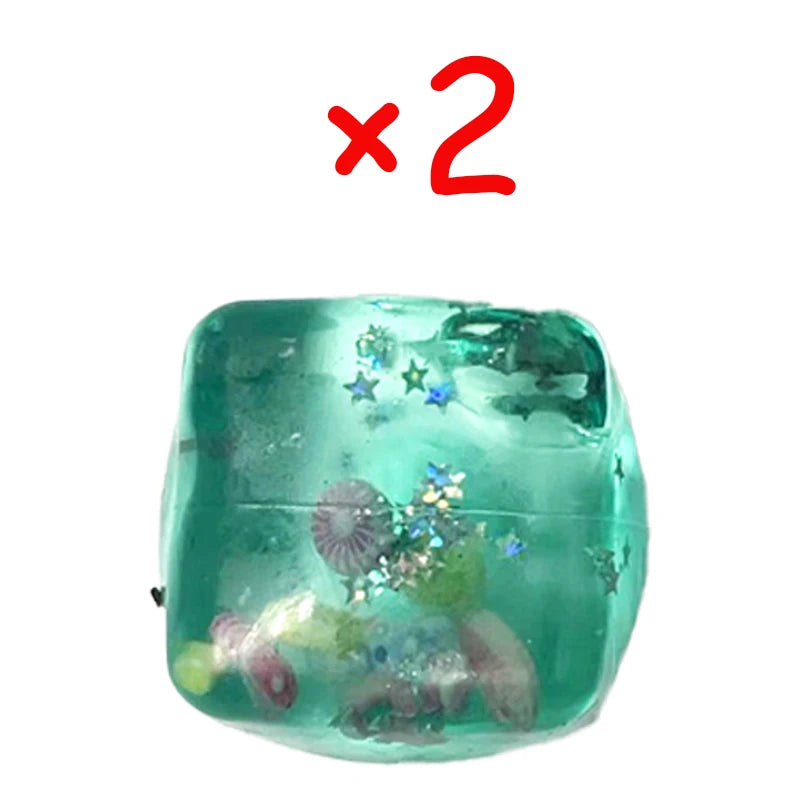 Adult Squishy Ocean Stress Balls Autism Sensory Toys for Stress And Anxiety Relief Maltose Water Ball Fidget Toys Bulk Gift