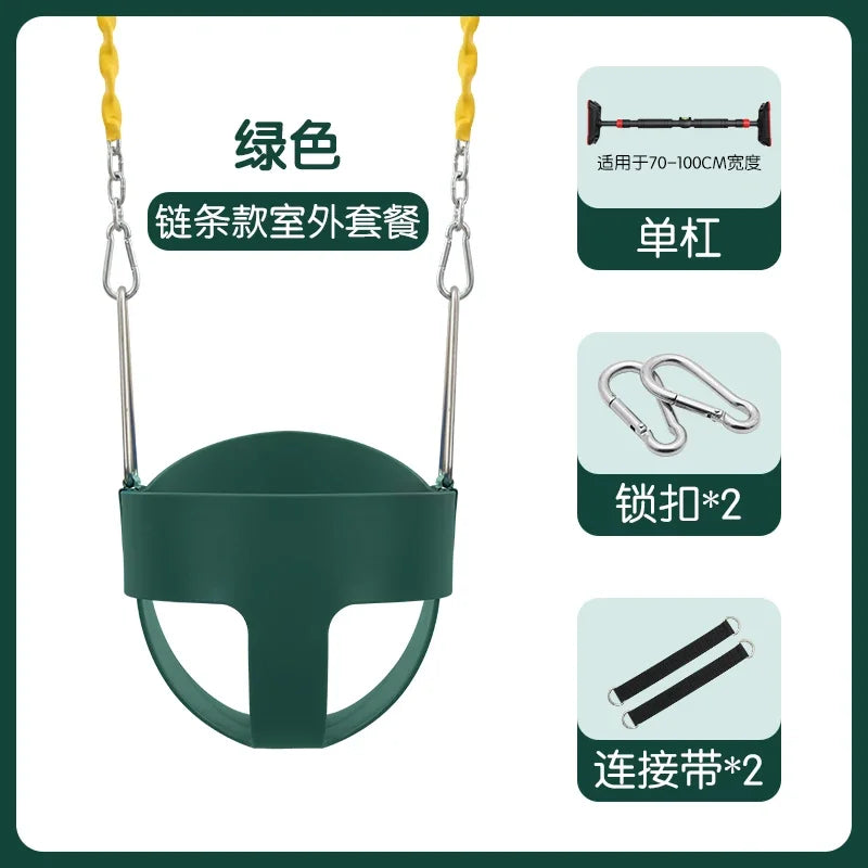 XL baby swing basket for indoor or outdoor use.