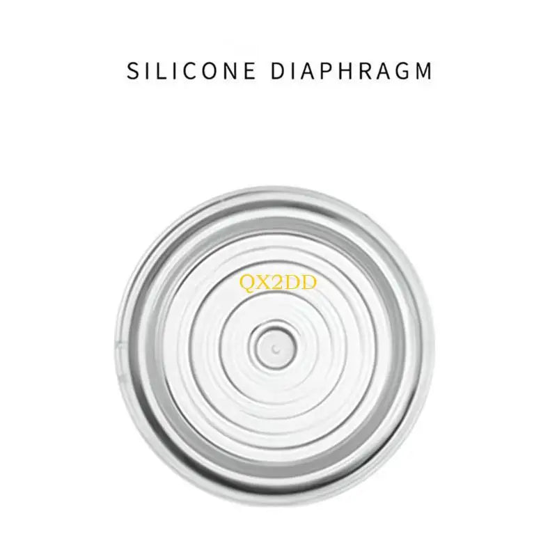 QX2D Leak Proof Pumping Accessories Silicone Valves & Diaphragms Simple Installation for Breast Pumps Safe for Moms & Baby