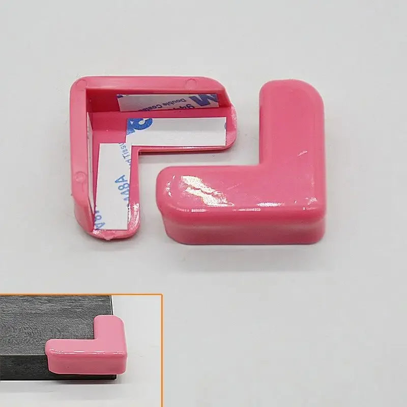 Table Corner Guards 4x4cm Anti Collision Edge Protectors 4 Pcs PVC Cushion for Desk Baby Safety