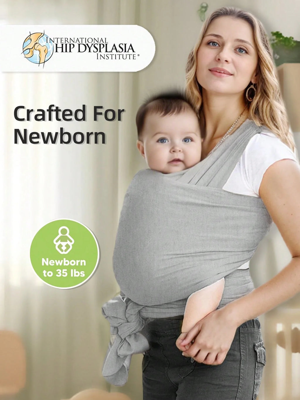 Baby Carrier Newborn 0-24 Months Adjustable Baby Sling Wrap Stretchy Carrier Belt Toddler Multifunctional Portable Warp