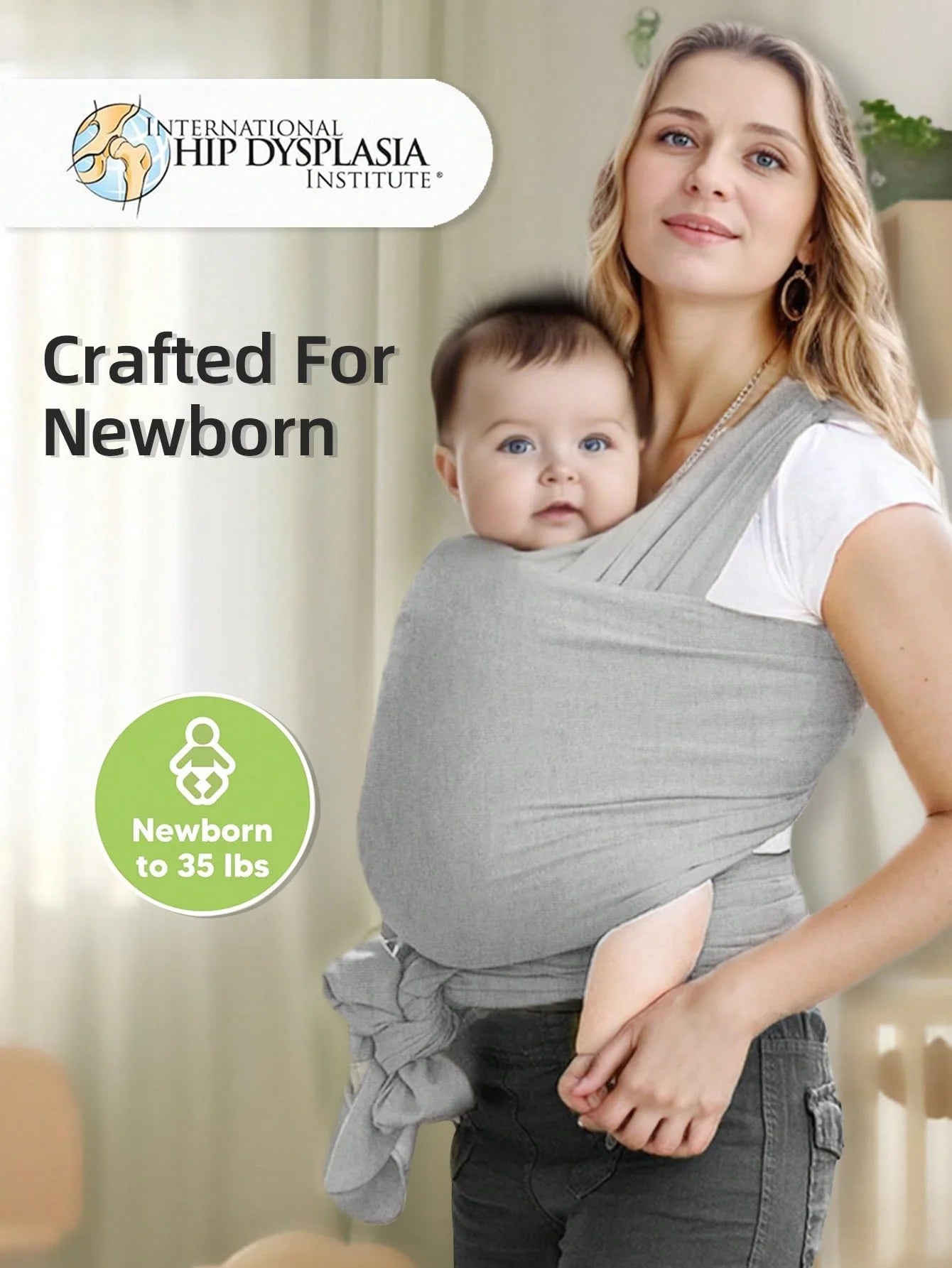 Baby Carrier Newborn 0-24 Months Adjustable Baby Sling Wrap Stretchy Carrier Belt Toddler Multifunctional Portable Warp