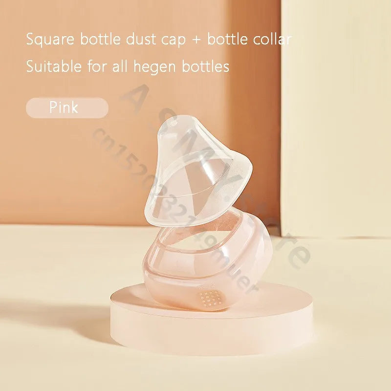 Hegen Square Bottle Accessories Kit Anpei Compatible Storage Box Cover Cup Cover Handle Dust Cover Straw 2 Pieces